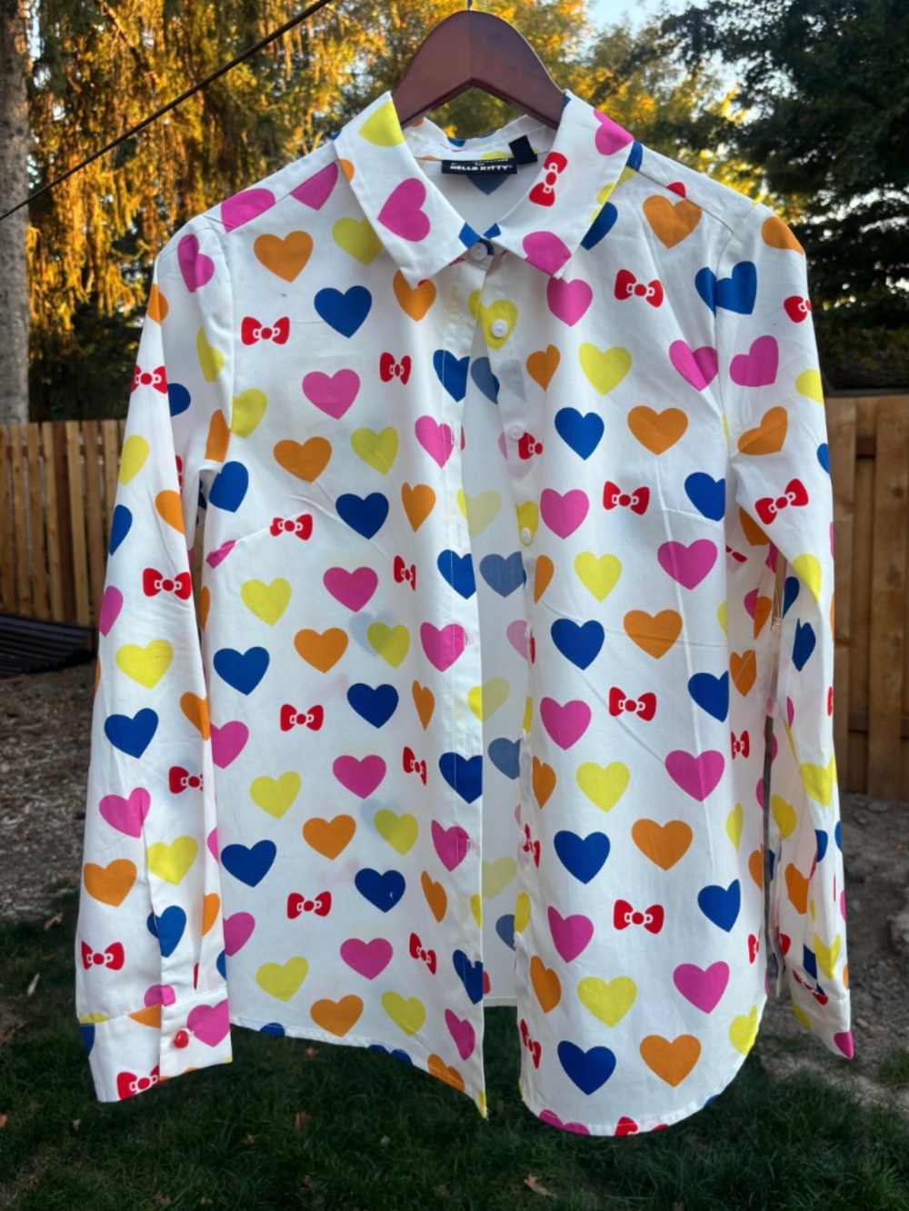 Modcloth for Hello Kitty - Button Down blouse - Size S - Never worn
